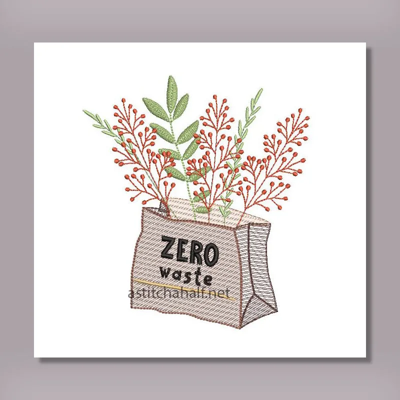 Wildflowers in Zero Waste Paper Bag Combo