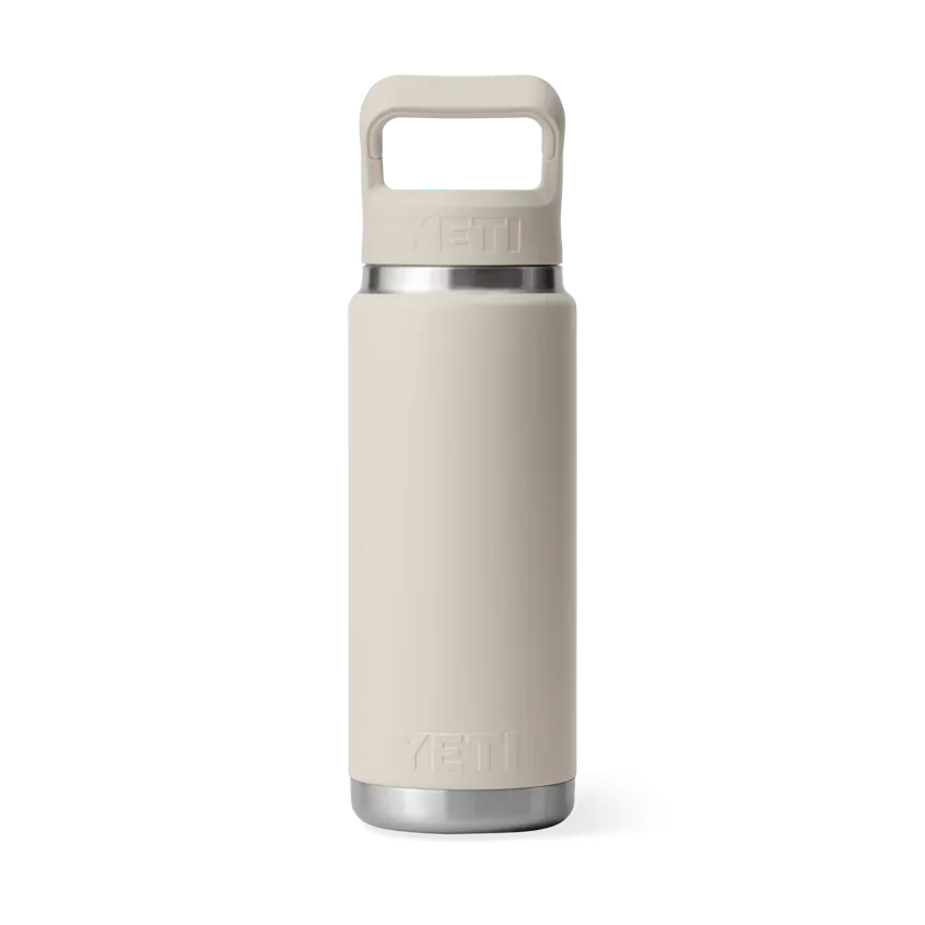 YETI Rambler 26 oz. Bottle With Straw Cap, Cape Taupe